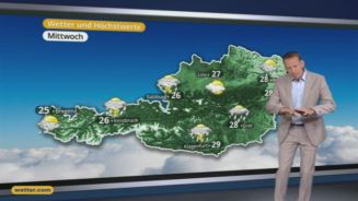 Das Wetter in Österreich am 30. Mai 2017