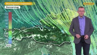 Das Wetter in Österreich am 21. Dezember 2017