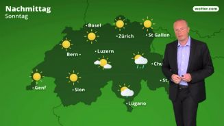 Das Wetter in der Schweiz am 6. Mai 2018