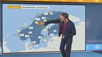 Das Wetter in Europa am 22. Januar 2016