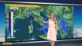 Das Wetter in Europa am 08. September 2016