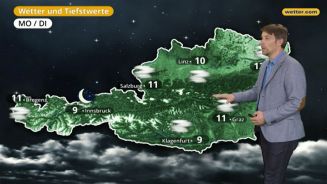 Das Wetter in Österreich am 16. Oktober 2017