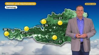 Das Wetter in Österreich am 19. April 2018