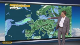 Das Wetter in Europa am 03. Juli 2016