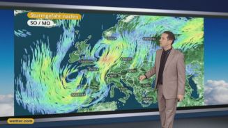 Das Wetter in Europa am 18. November 2016