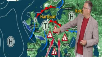 Das Wetter in Europa am 08. August 2017