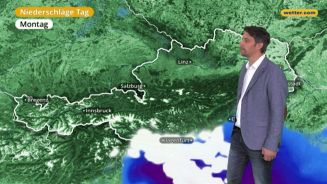 Das Wetter in Österreich am 01. Januar 2018