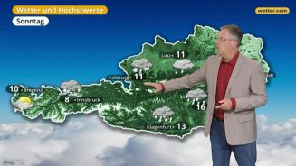Das Wetter in Österreich am 22. Oktober 2017