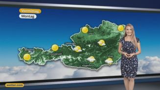 Das Wetter in Österreich am 24. April 2017