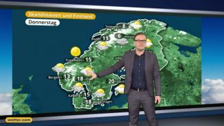 Das Wetter in Europa am 21. Juni 2017