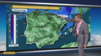 Das Wetter in Europa am 18. Mai 2017