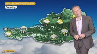 Das Wetter in Österreich am 24. Juni 2017
