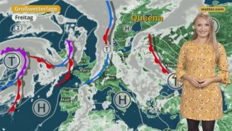 Das Wetter in Europa am 22. September
