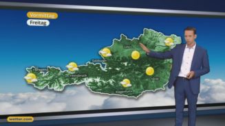 Das Wetter in Österreich am 02. September 2016