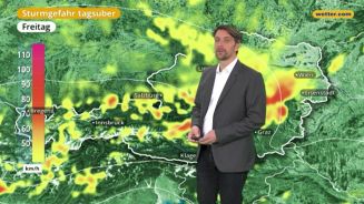 Das Wetter in Österreich am 19. Januar 2018