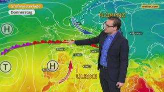 Das Wetter in Europa am 26. Oktober 2017