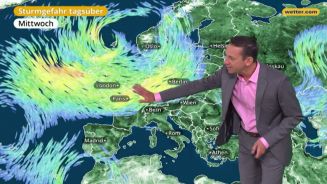 Das Wetter in Europa am 31. Januar 2018