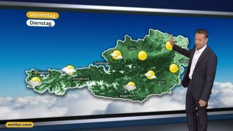 Das Wetter in Österreich am 13. Juni 2017