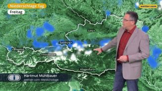 Das Wetter in Österreich am 22. Dezember 2017