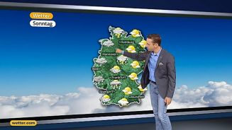 Das Wetter in Europa am 22. Mai 2016