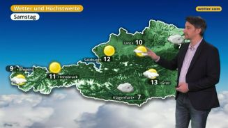 Das Wetter in Österreich am 6. Januar 2018