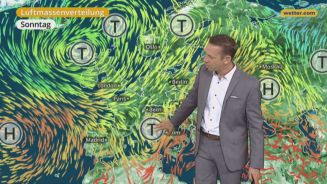 Das Wetter in Europa am 10. September 2017