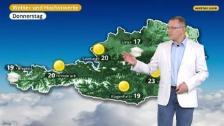 Das Wetter in Österreich am 18. Oktober 2017