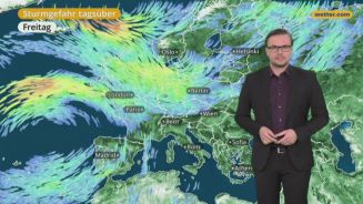 Das Wetter in Europa am 10. November 2017