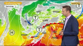 Das Wetter in Europa am 15. September 2017