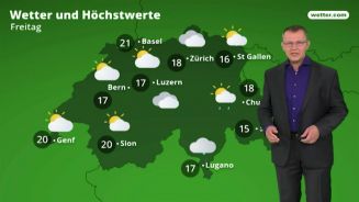 Das Wetter in der Schweiz am 4. Mai 2018