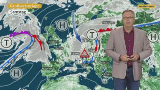Das Wetter in Europa am 31. August 2017