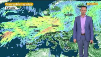 Das Wetter in Europa am 28. Dezember 2017