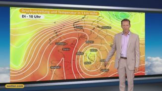 Das Wetter in Europa am 05. September 2016