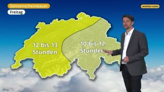 Das Wetter in der Schweiz am 6. April 2018