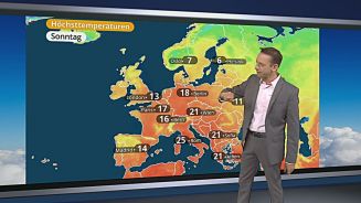 Das Wetter in Europa am 02. April 2016