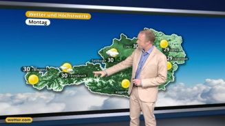 Das Wetter in Österreich am 19. Juni 2017