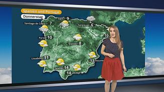 Das Wetter in Europa am 17. Februar 2016