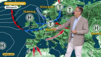 Das Wetter in Europa am 12. Juli 2017