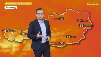 Das Wetter in Österreich am 26. August 2017