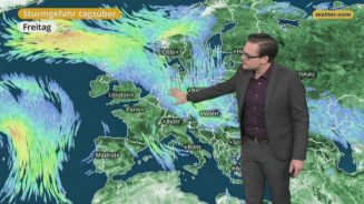 Das Wetter in Europa am 27. Oktober 2017