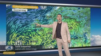 Das Wetter in Europa am 22. Dezember 2016