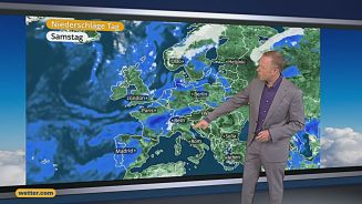 Das Wetter in Europa am 15. April 2016