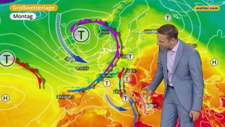 Das Wetter in Europa am 11. September 2017