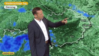 Das Wetter in Österreich am 18. Juli 2017