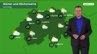 Das Wetter in der Schweiz am 17. Mai 2018