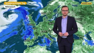 Das Wetter in Europa am 14. Februar 2018