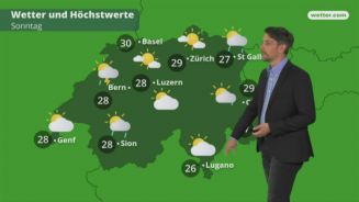 Das Wetter in der Schweiz am 26. Mai 2018