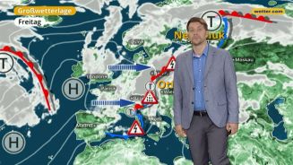 Das Wetter in Europa am 01. September 2017