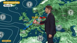 Das Wetter in Europa am 11. Juli 2017