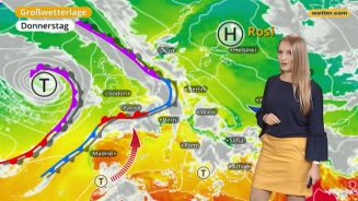 Das Wetter in Europa am 27. September